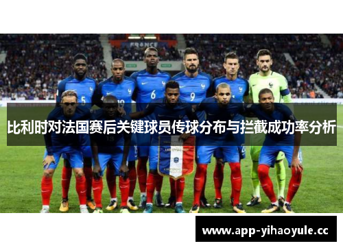 比利时对法国赛后关键球员传球分布与拦截成功率分析